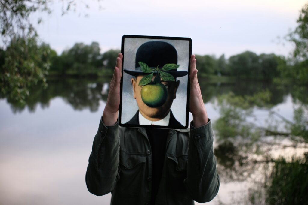 Image illustrant le procédé de deepfake (Tom Kotov)